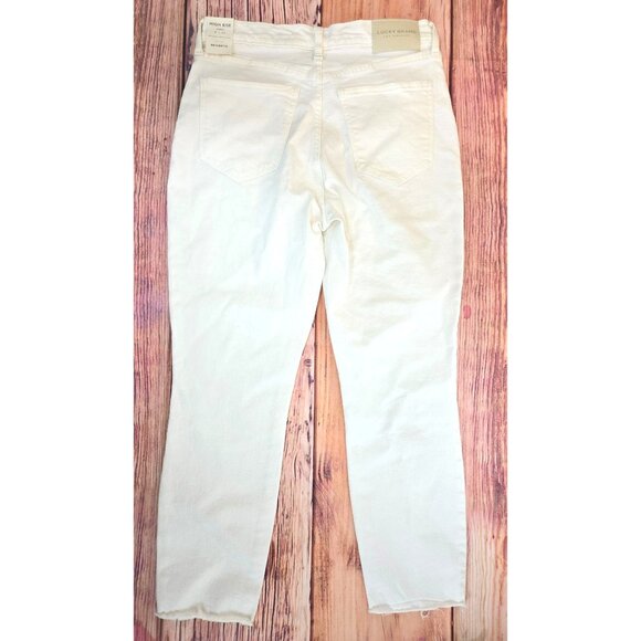 Lucky‎ Brand Womens High Rise Bridgette Crop Jeans Size 8/29 NWT - Picture 2 of 10